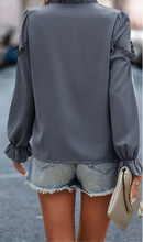 Load image into Gallery viewer, Libby Ruffle Loose Blouse