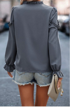 Load image into Gallery viewer, Libby Ruffle Loose Blouse