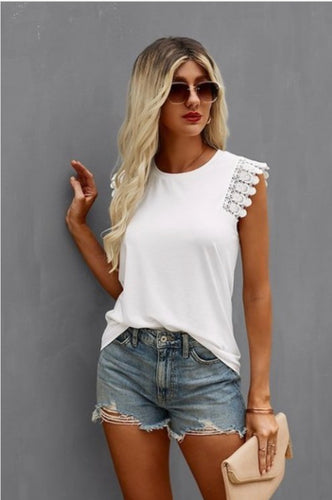 Bay Flutter Sleeve Top