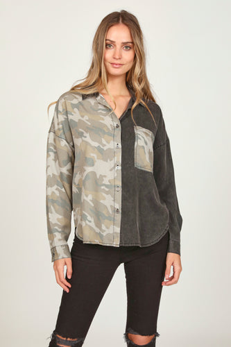 Stand Up For Camo Top